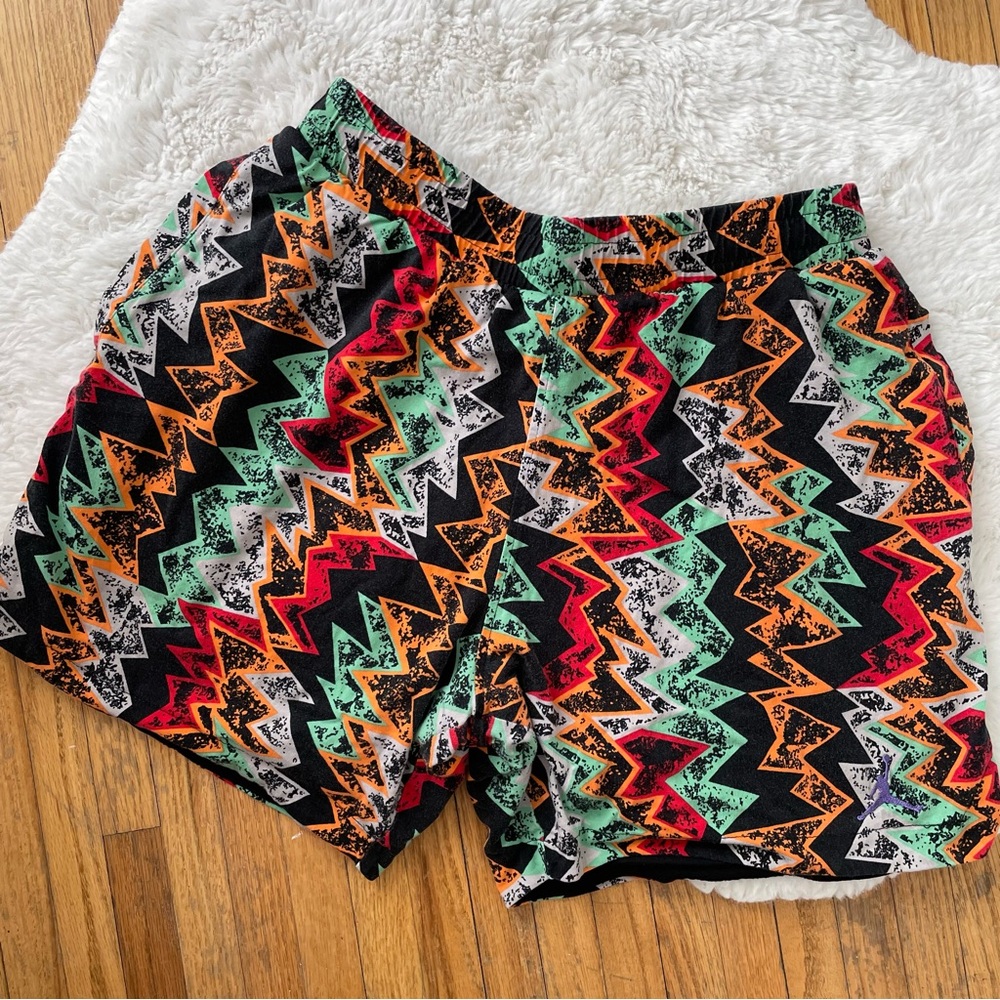 Jordan Multicolor Zigzag Women's Athletic Shorts